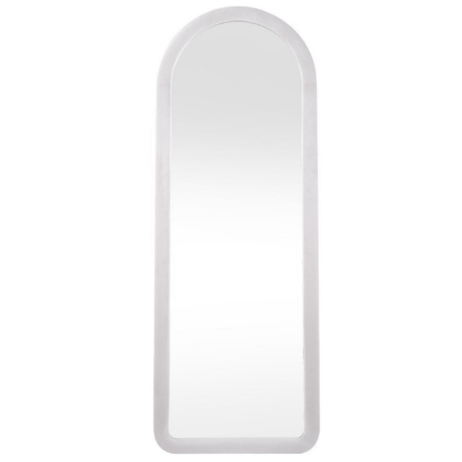 Fabric stand mirrors in various sizes and colors