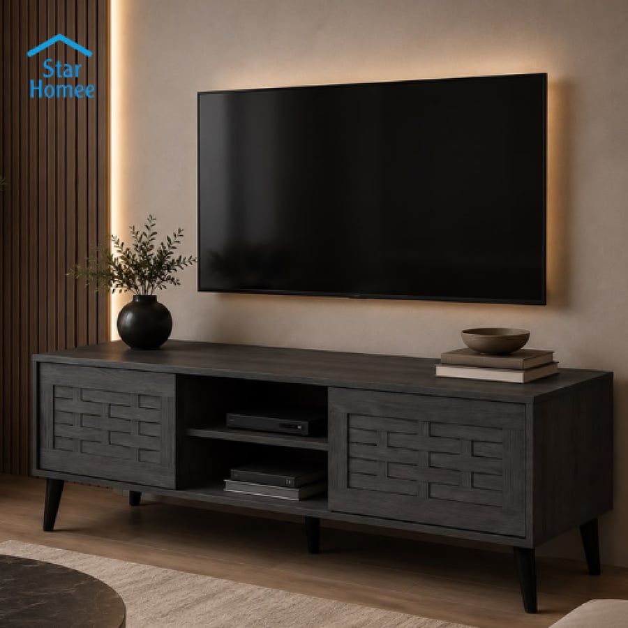 Plasma table 180 x 200 cm gray