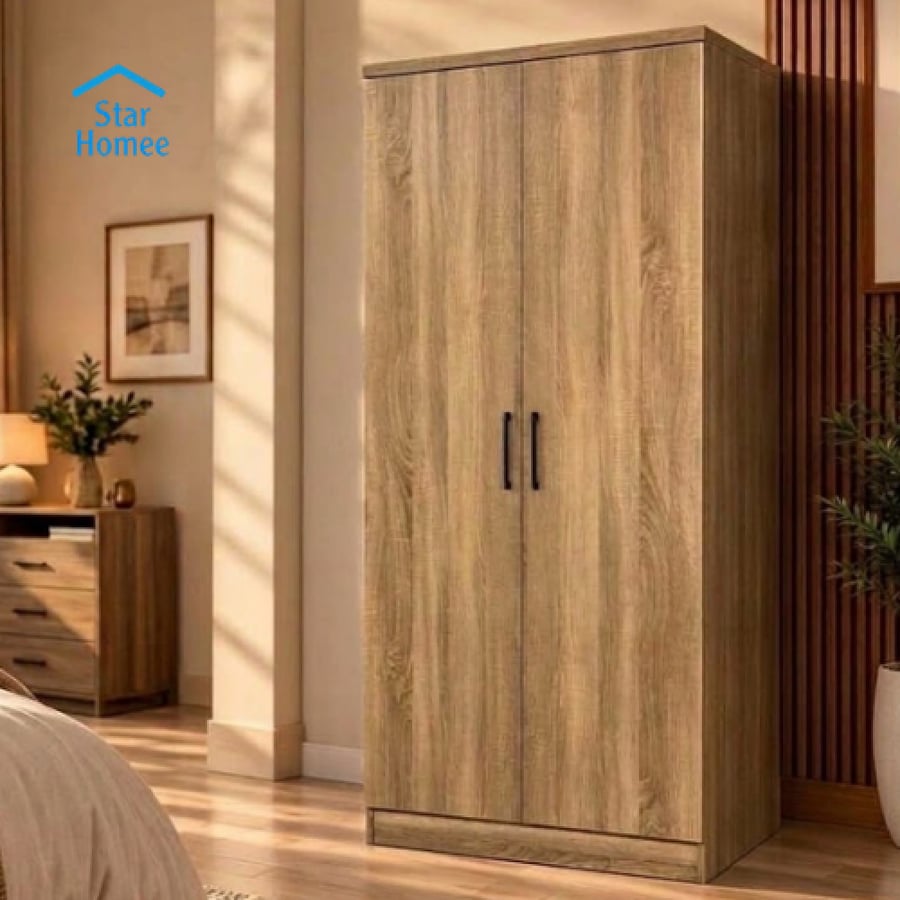 دولاب ملابس بابين بتصميم كلاسيك عدة ألوان