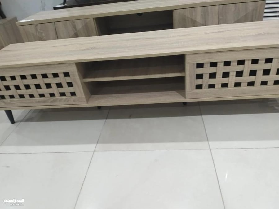 Modern plasma table, 140, 160, 180 and 200 cm, wooden