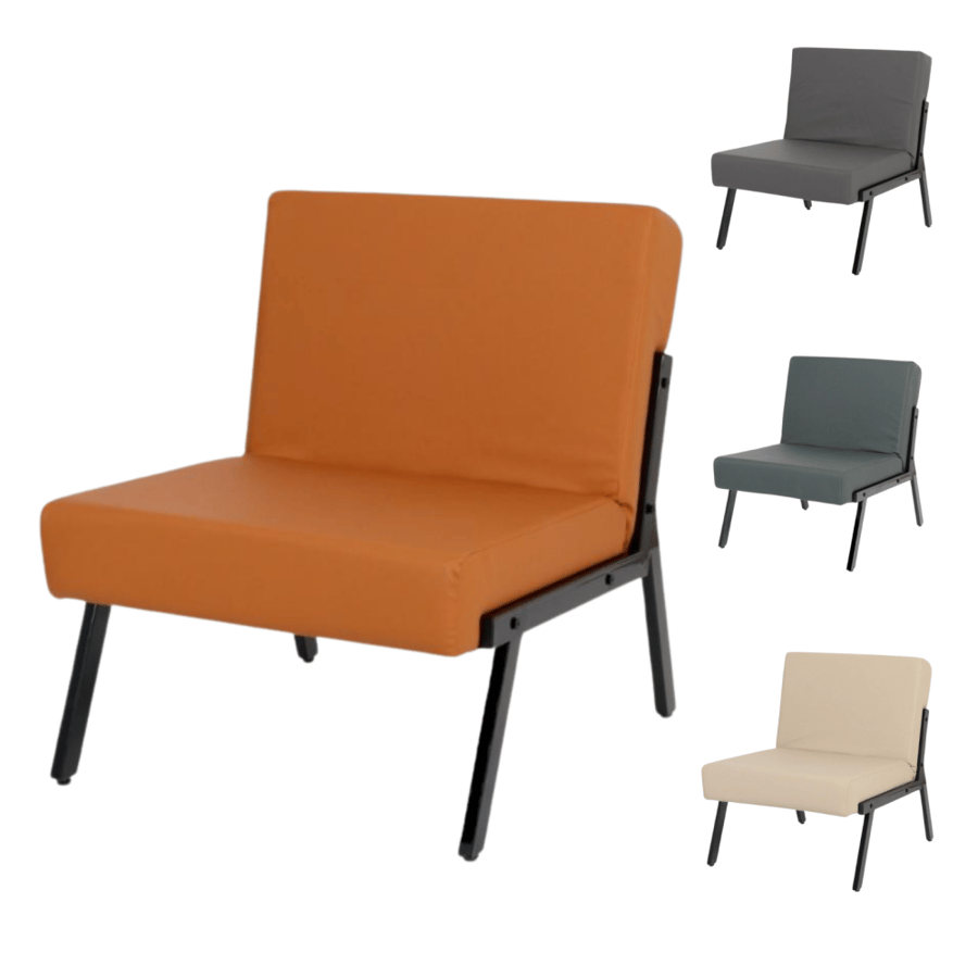 كرسي جلد عدة ألوان