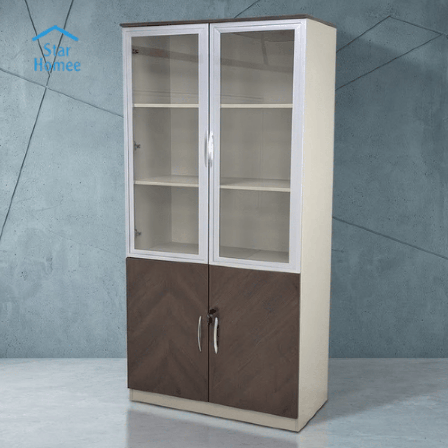 دولاب مكتب مودرن بابين