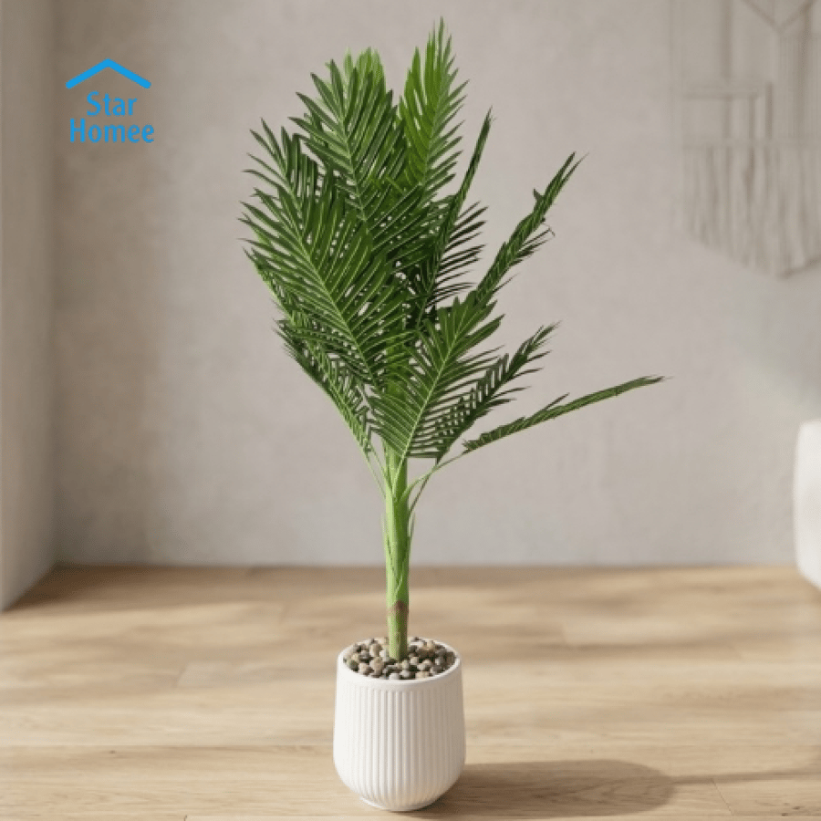 نبات نخيل صناعي 135سم عدة ألوان