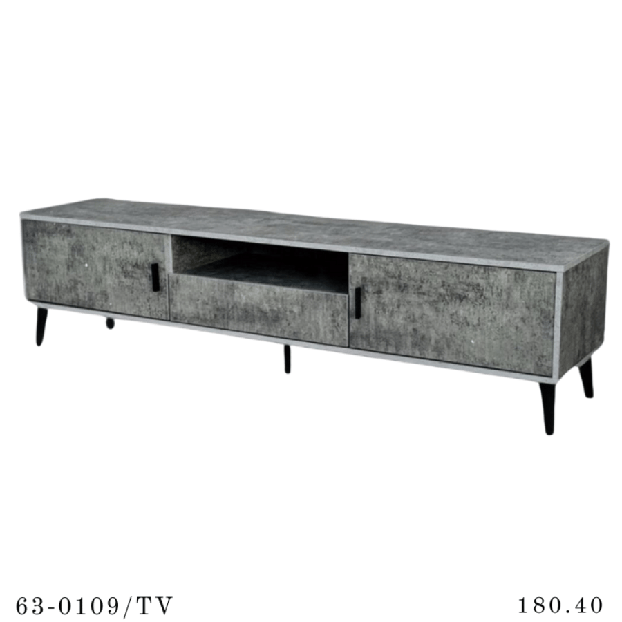 TV table 160 x 180 cm gray