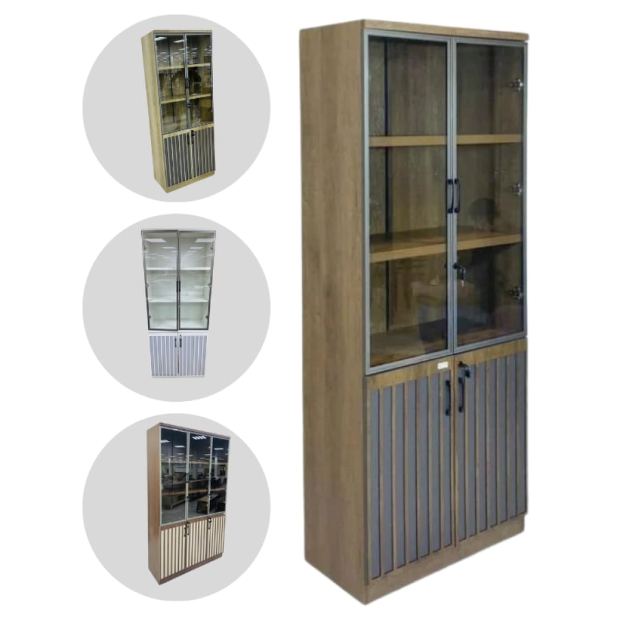 Two-door office cabinet, various colors