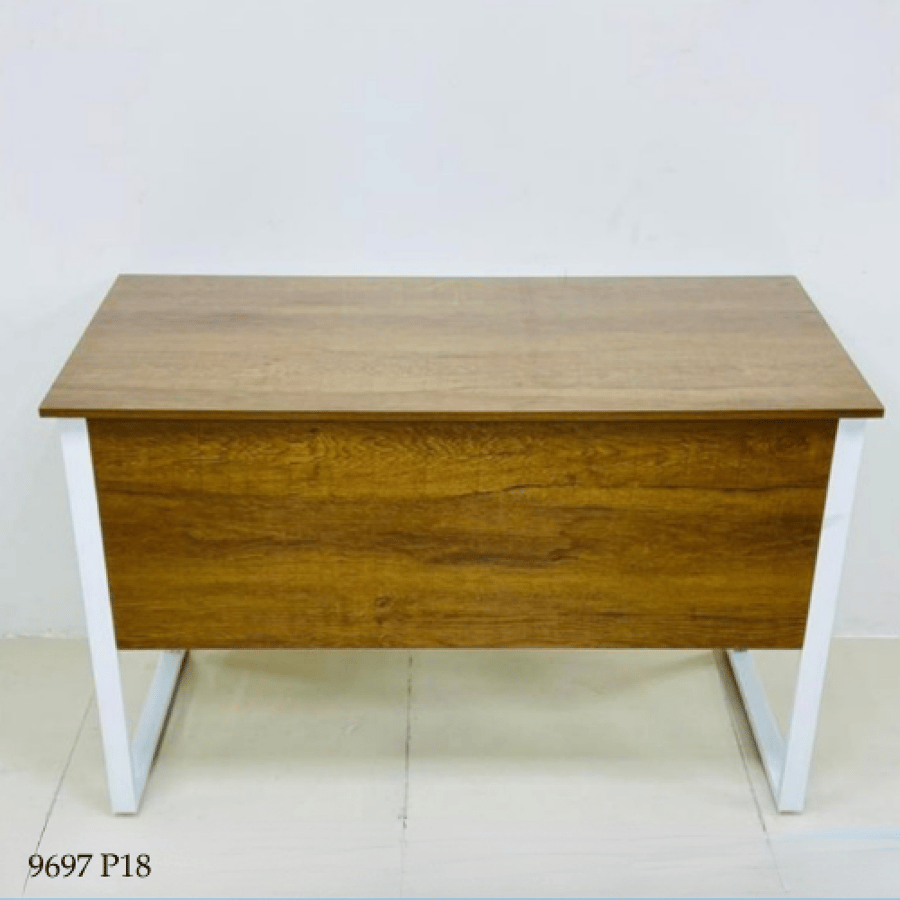 Desk 120 x 140 x 160 cm with drawers, white color