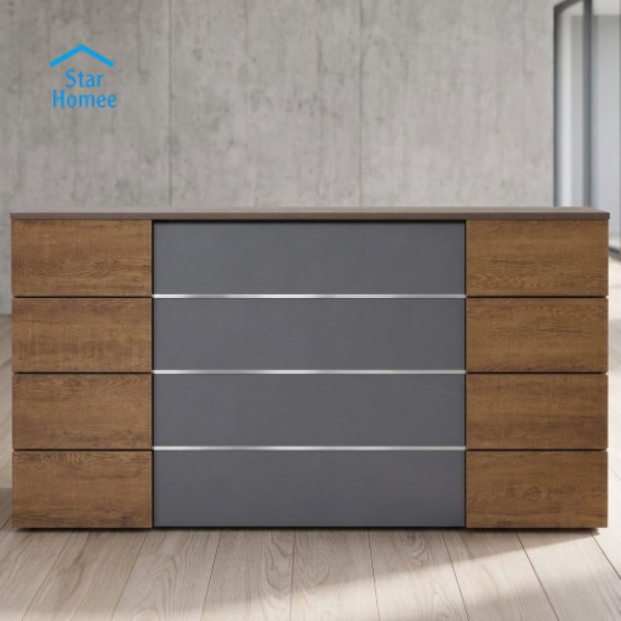 كاونتر استقبال عدة مقاسات تصميم حديث