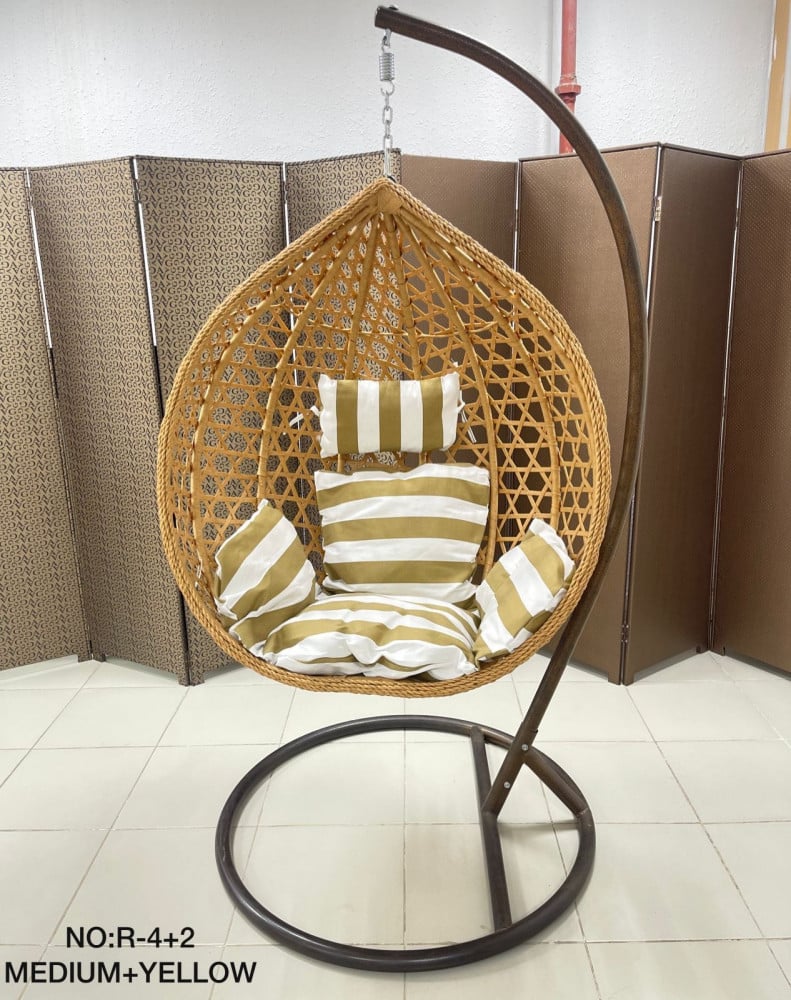 Large swing, beige color