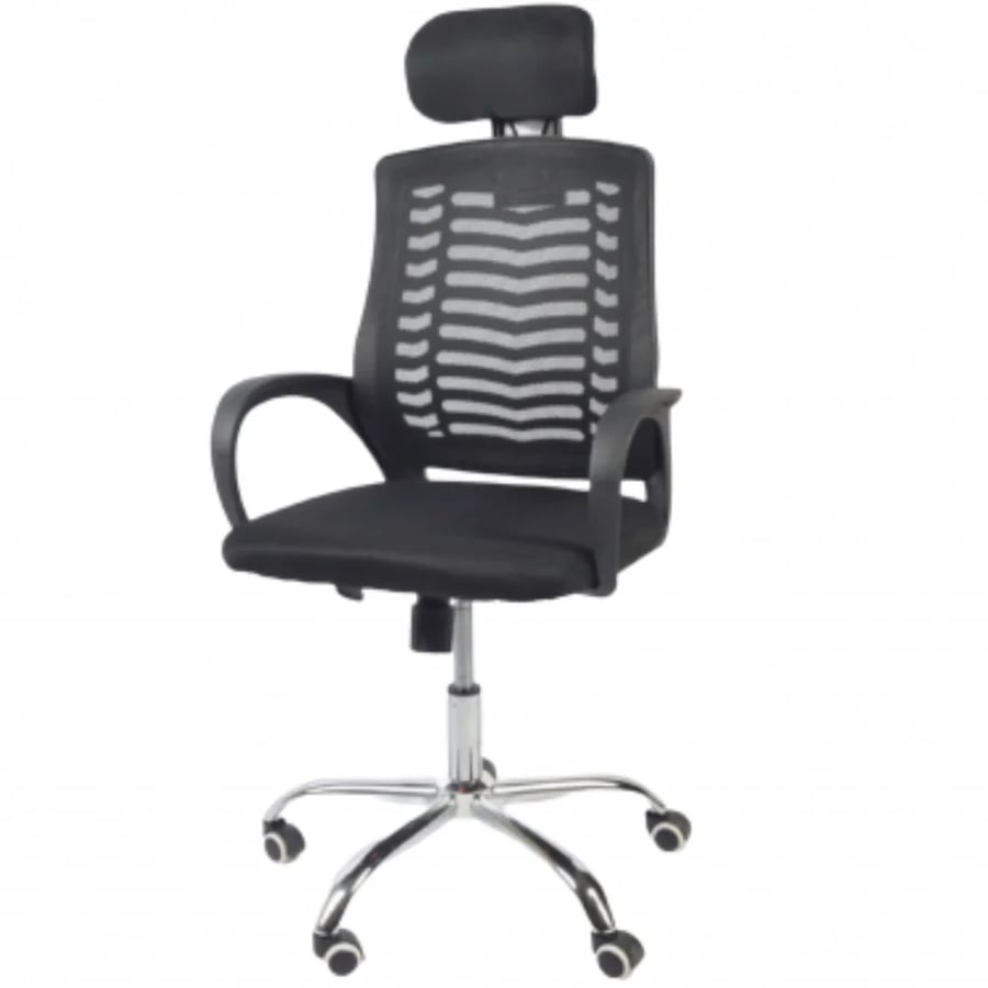 black mesh office chair