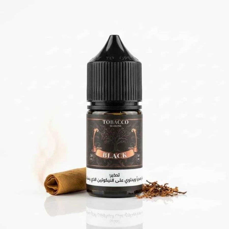 نكهة سموث توباكو سولت TOBACCO SEASONS BLACK