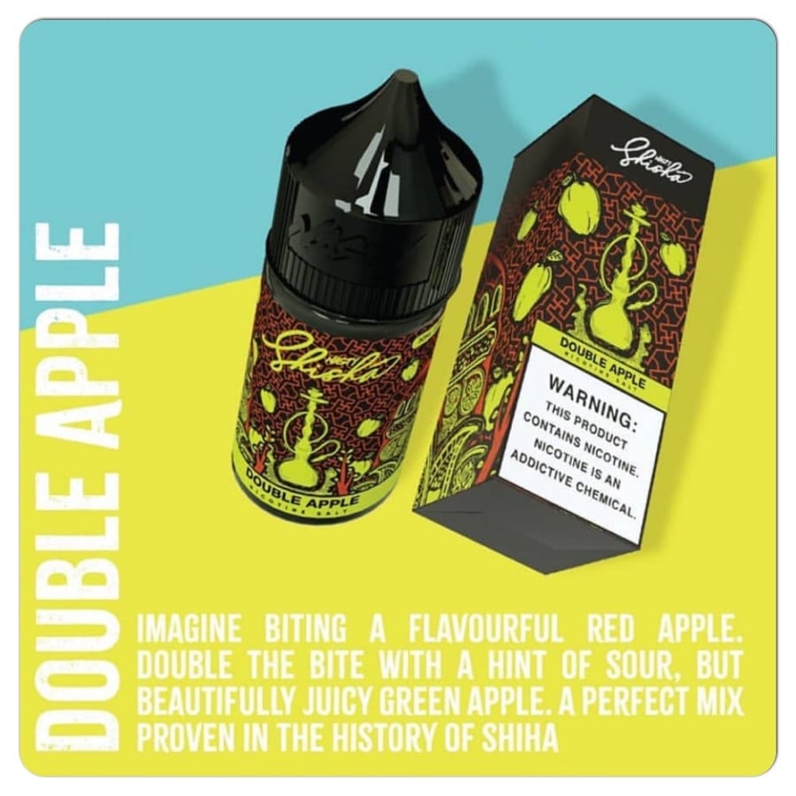 ناستي تفاحتين شيشه Nasty Shisha Double Apple Salt