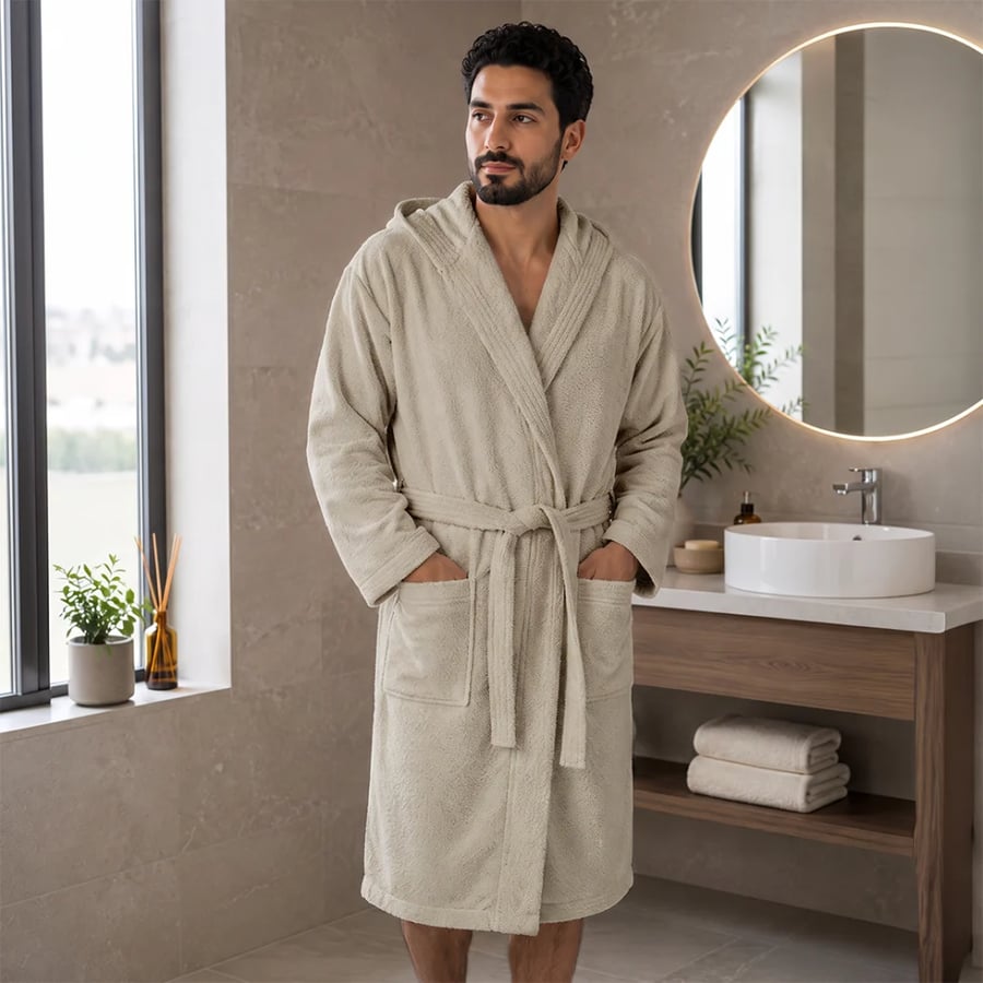 روب استحمام ملون قطن 100%