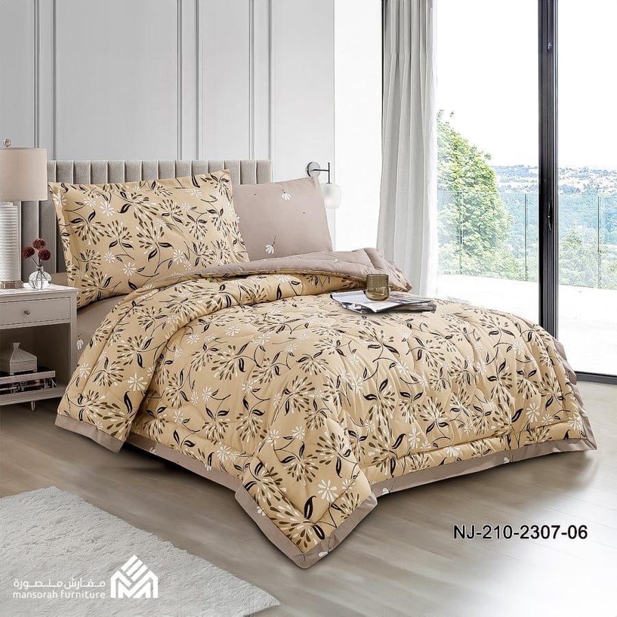 طقم مفرش لوسيندا مشجر (اوتلت)
