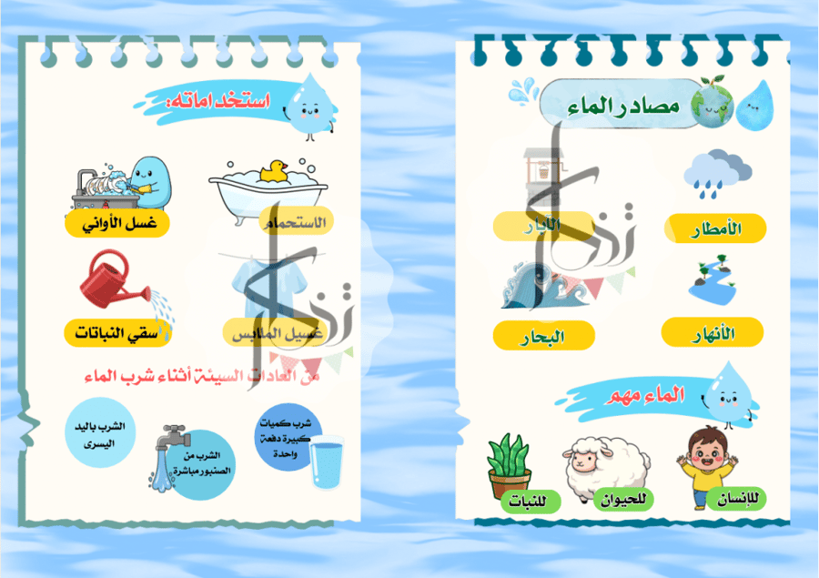 الماء