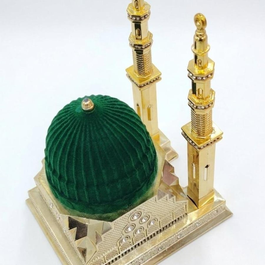 مجسم الروضه مع المنارتين
