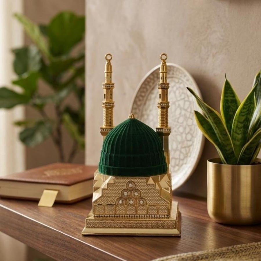 مجسم الروضه مع المنارتين