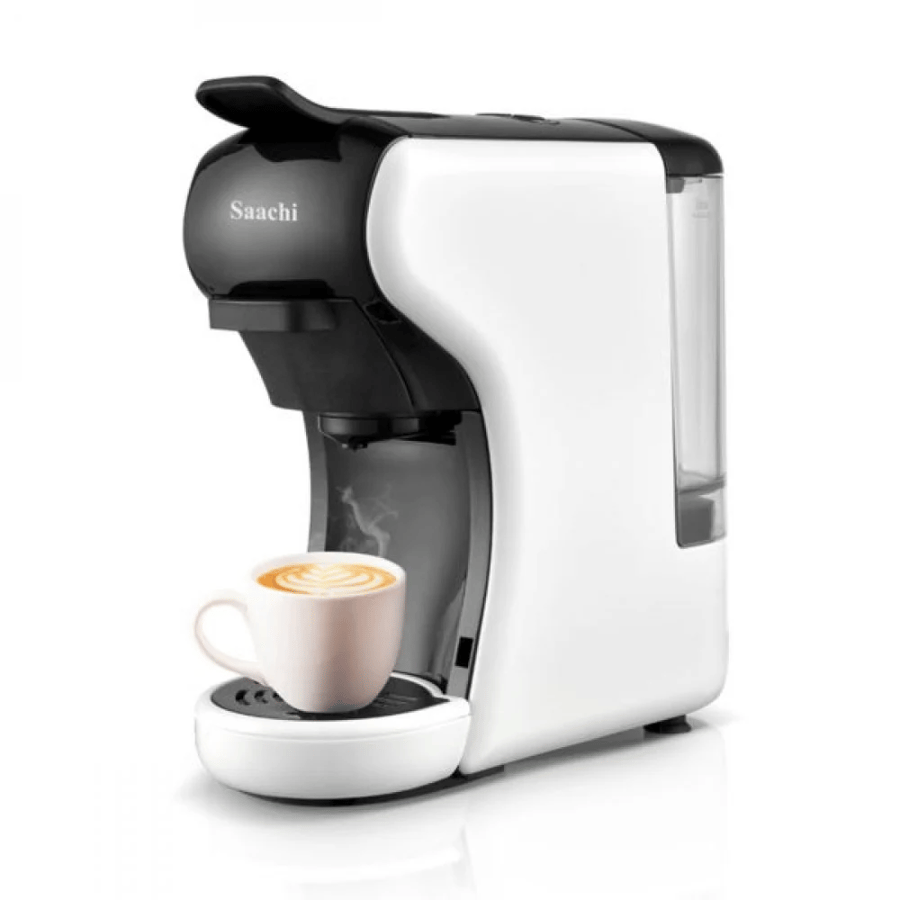 ماكينة قهوة كبسولات Saachi – طعم مقهى احترافي بضغطة زر في بيتك