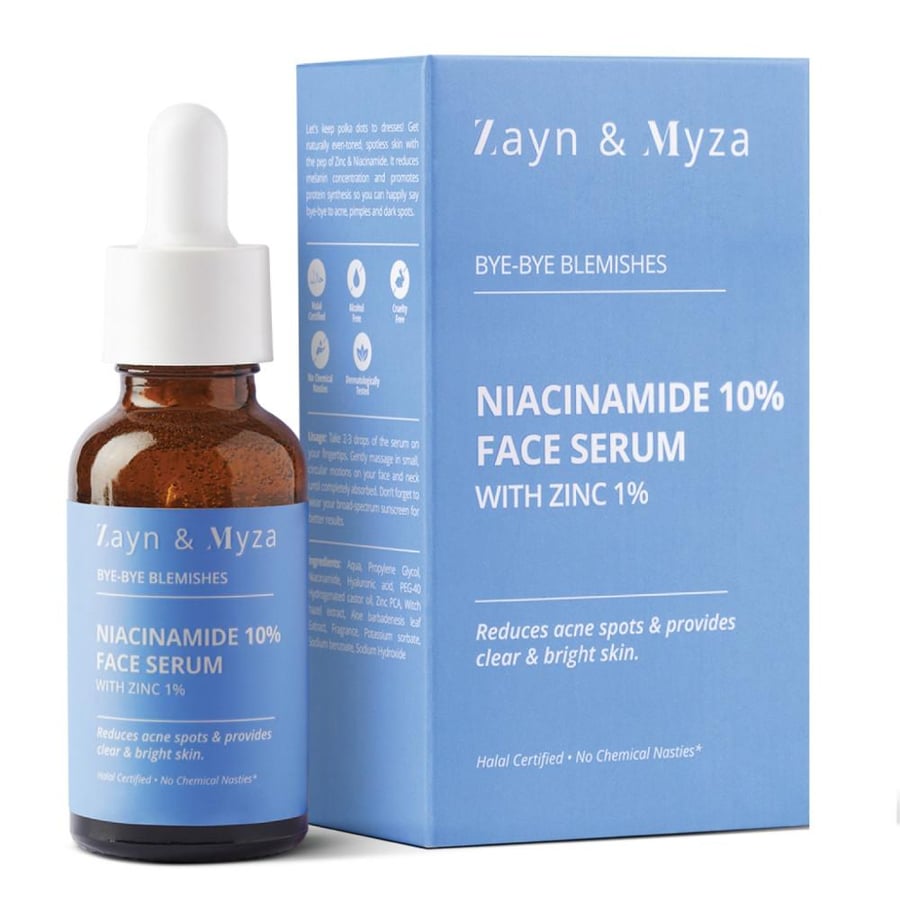 زين و ميزا سيروم للوجه مع نياسينيميد ١٠٪ 30ml