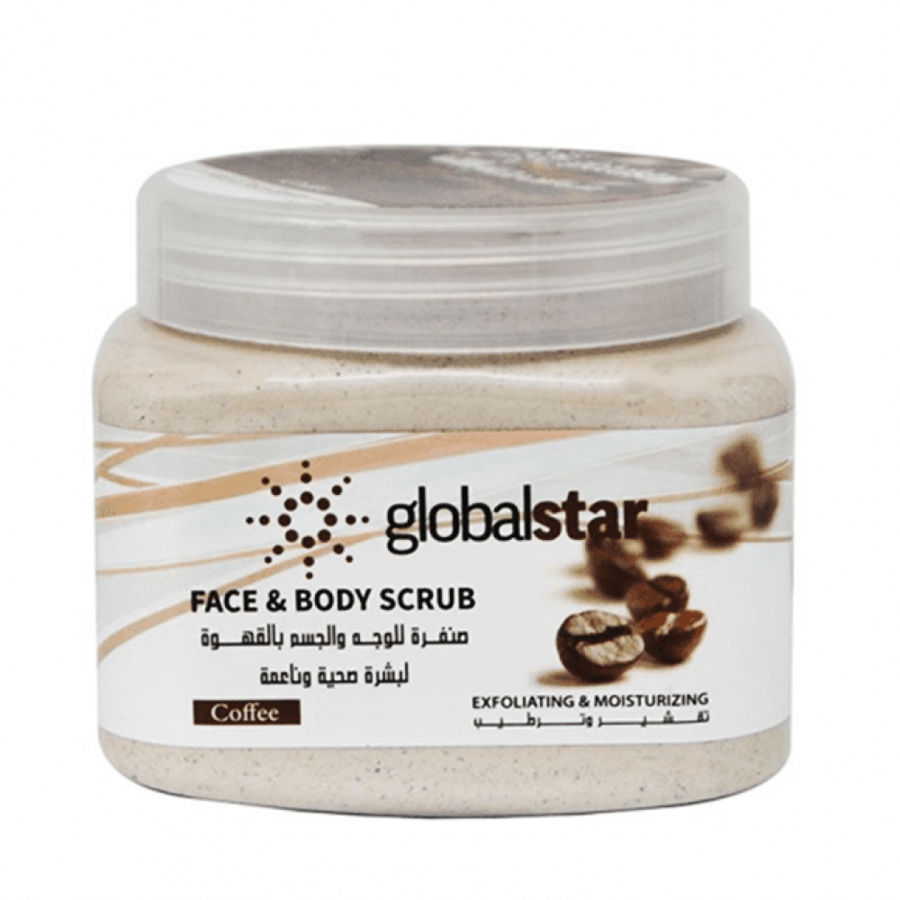 Global Star face and body scrub with coffee 600 grams