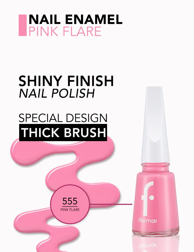 Flormar nail polish Star Shine number 555 Flare