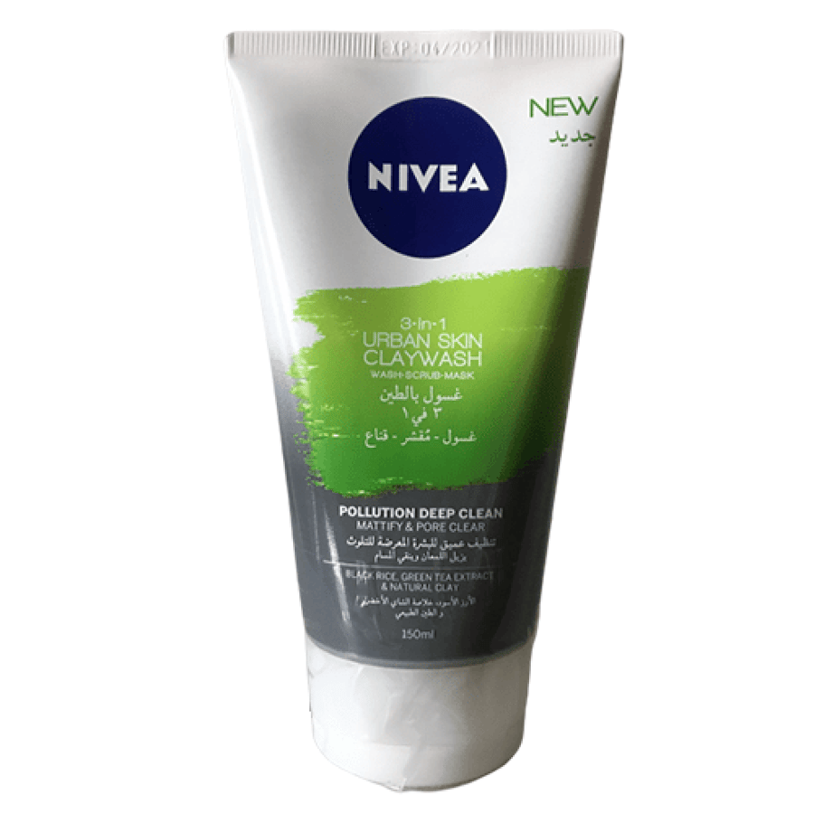 Nivea face wash 150 ml detox clay