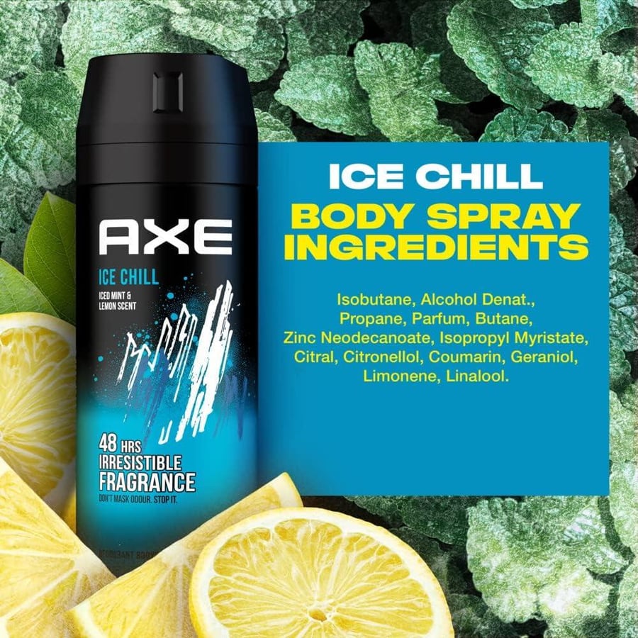 AX Deodorant Spray Ice Chill Fresh 150 ml