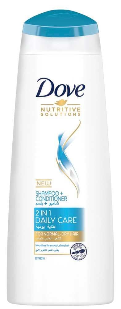 Dove Hair Shampoo 400 ml Daily Care 2 in 1