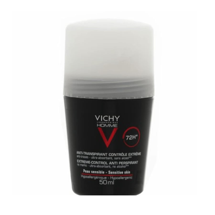 Vichy deodorant roll for men for sensitive skin 50 ml