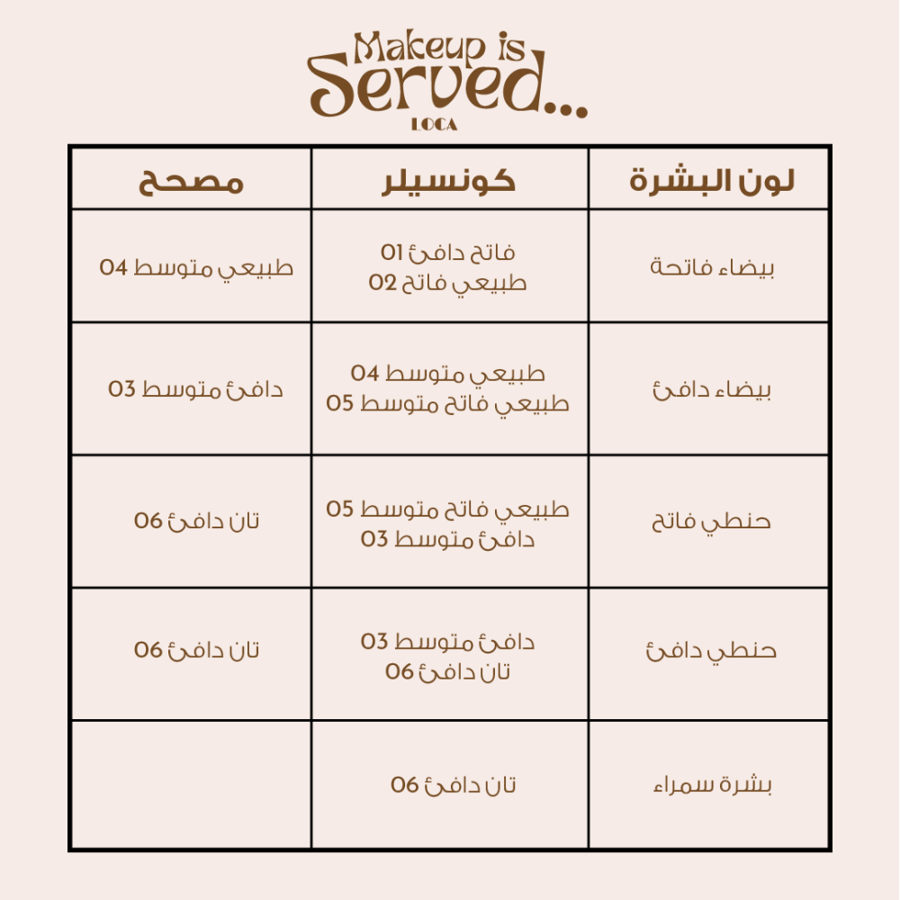 لوكا كونسيلر خافي عيوب ميديم وورم 04