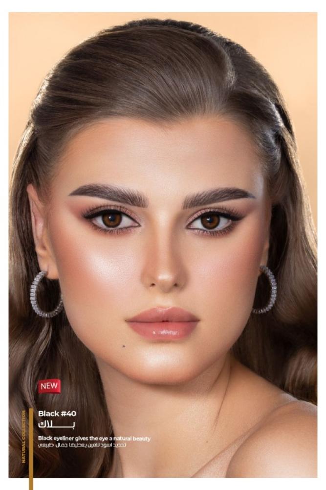 دهب عدسات يومية Black 40