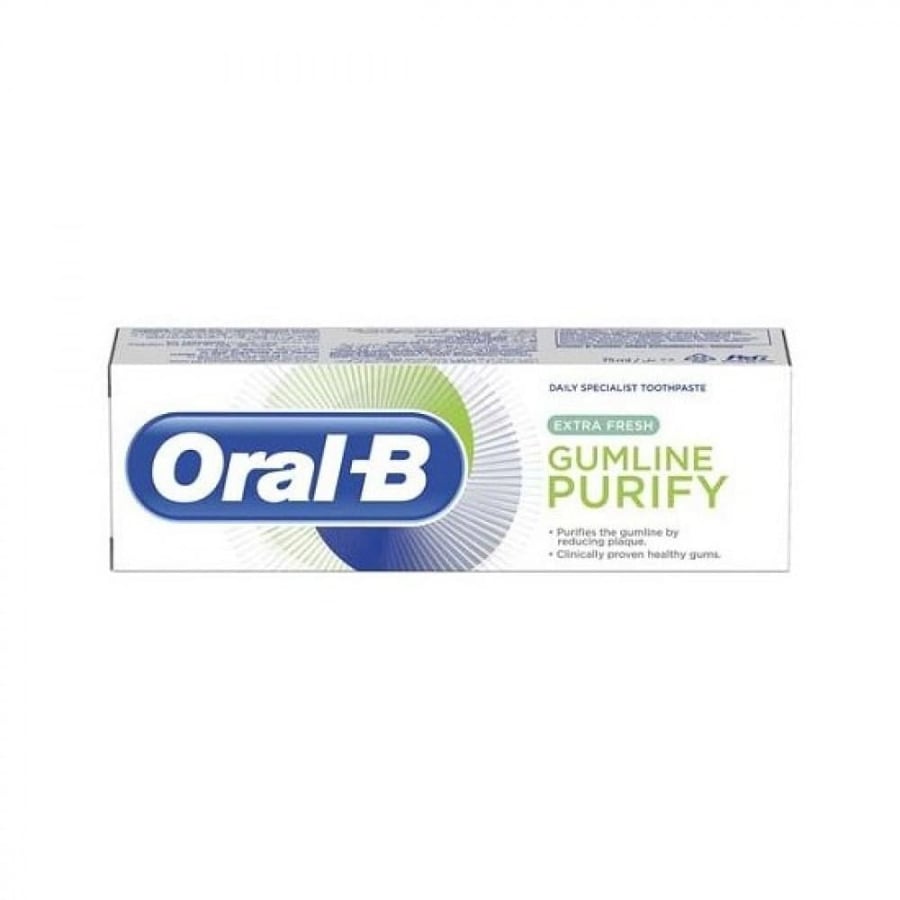 Oral-B toothpaste, gum line purification, extra freshness, 75 ml