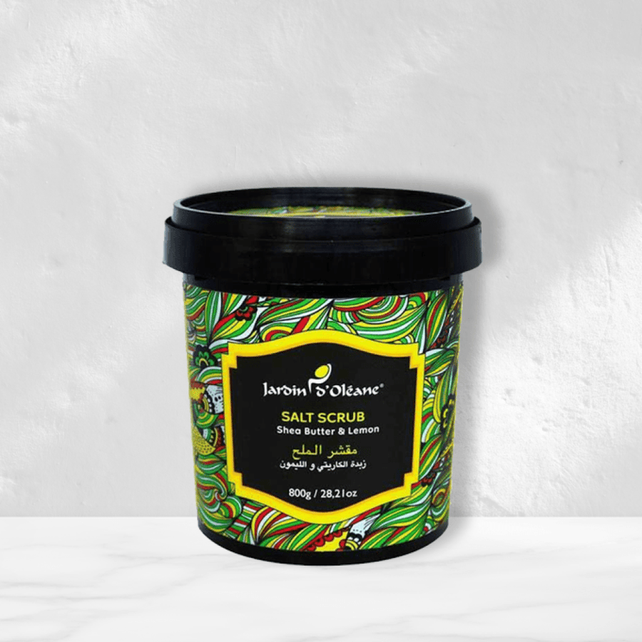 Garden Olayan Salt Scrubber 800 g, butter of shea and lemon