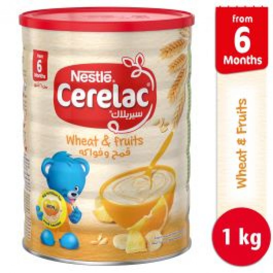 Cerelac wheat grains with fruits 1000 grams