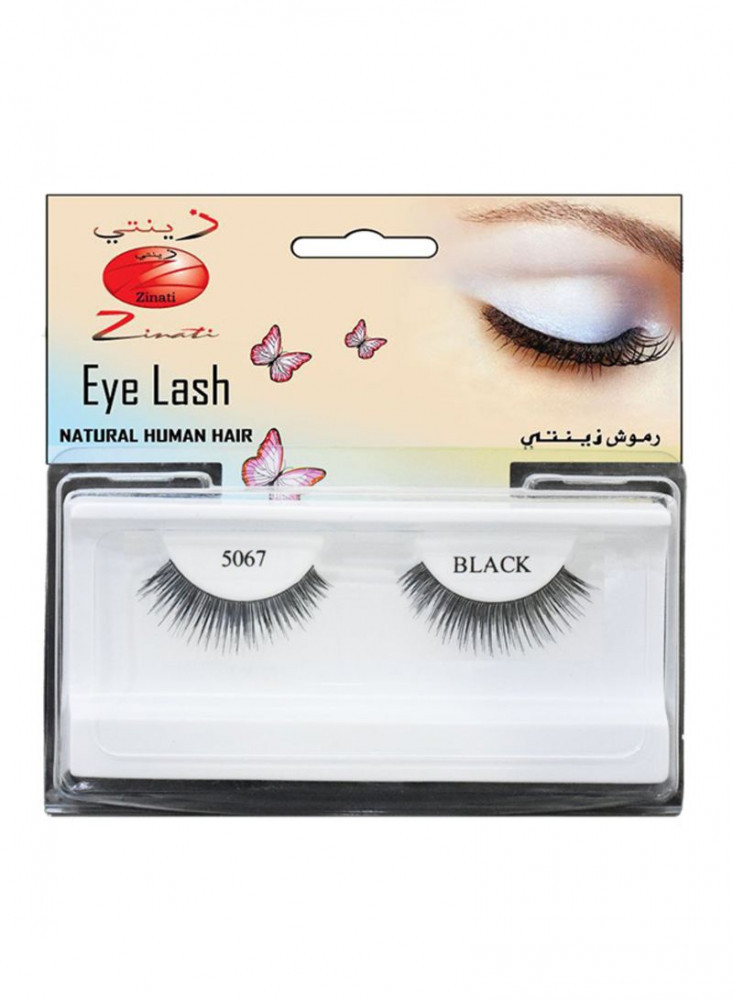 زينتى رموش طبيعية 100 % مع غراء 4813