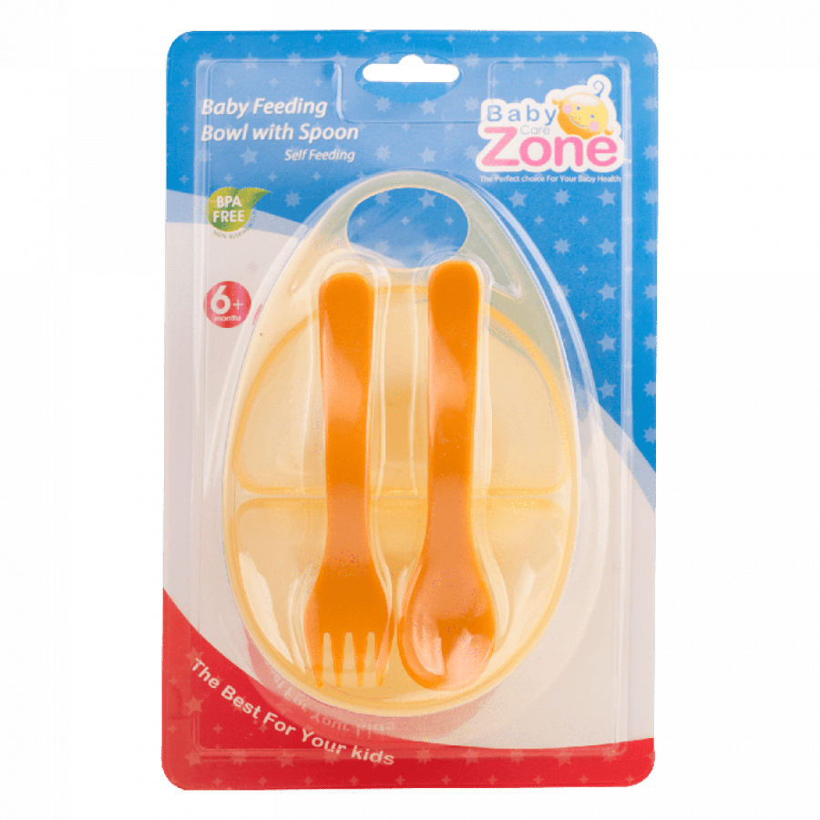 صحن + شوكة وملعقه Baby Zone