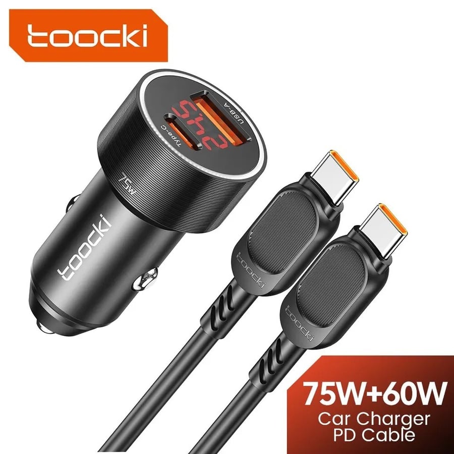 Toocki 75W USB C Charger QC4.0 PD3.0