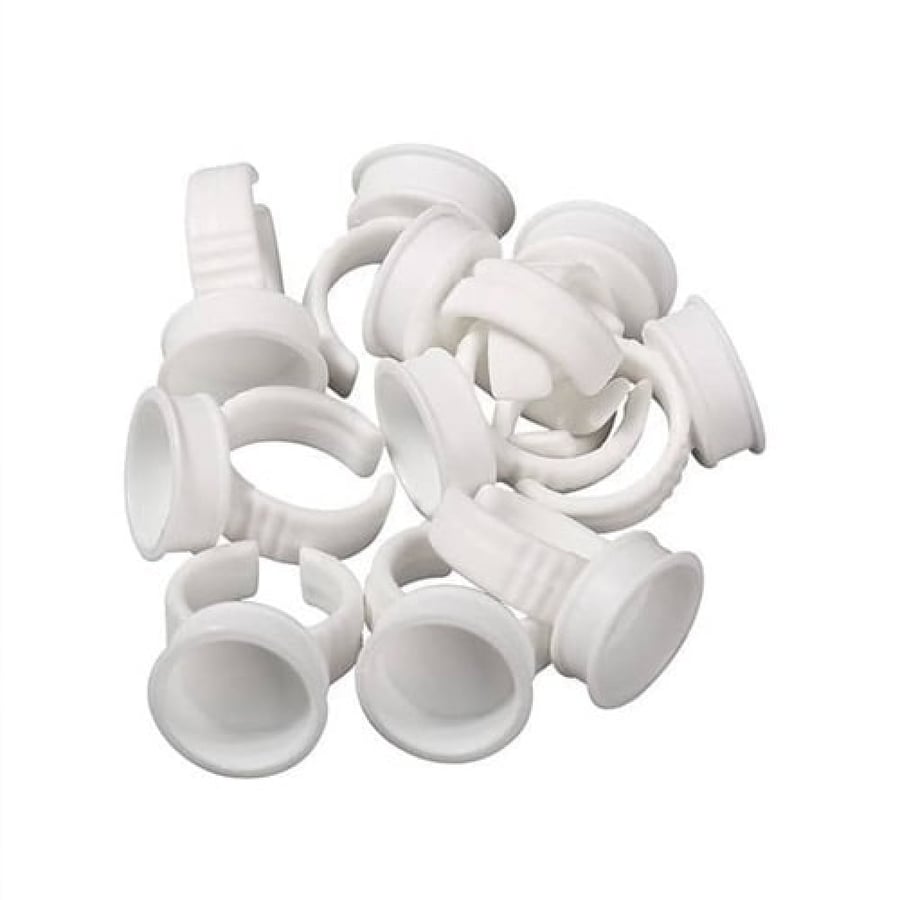 Eyelash glue rings (50 pieces)