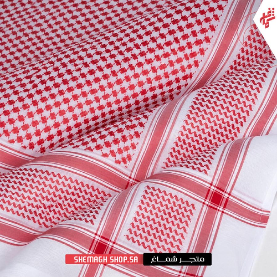 شماغ فالنتينو اخر اصدار  قطن طبيعي عالي الجوده - متجر شماغ شوب