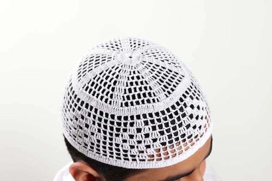 طاقيه شخال نسيج يدوي صناعه سوريه - بجودة فاخرة