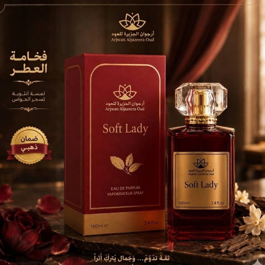 عطر سوفت ليدي 100مل