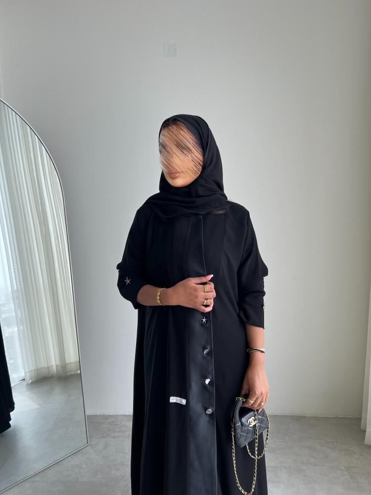 عباية هدب الاسود