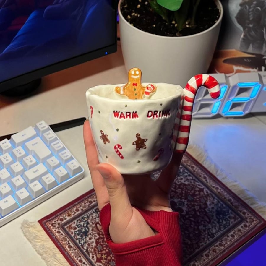 كوب warm drink