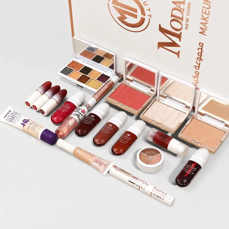 بوكس مكياج وايت قولد مودا White Gold Moda Beauty متكامل