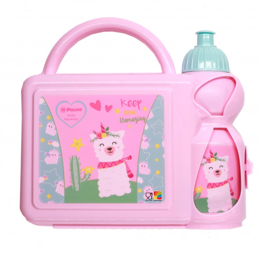 بوز- طقم علبة غداء و زمزمية - Pause Lunch Box Set