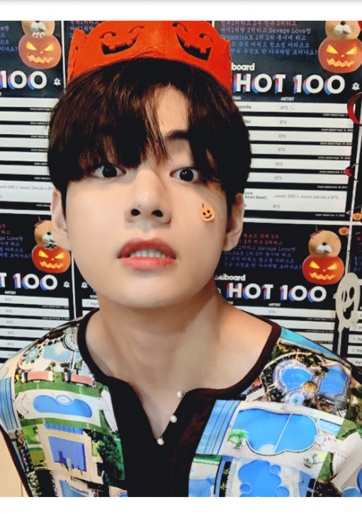 BTS  (photocard) #1 Kim Tae-hyung V