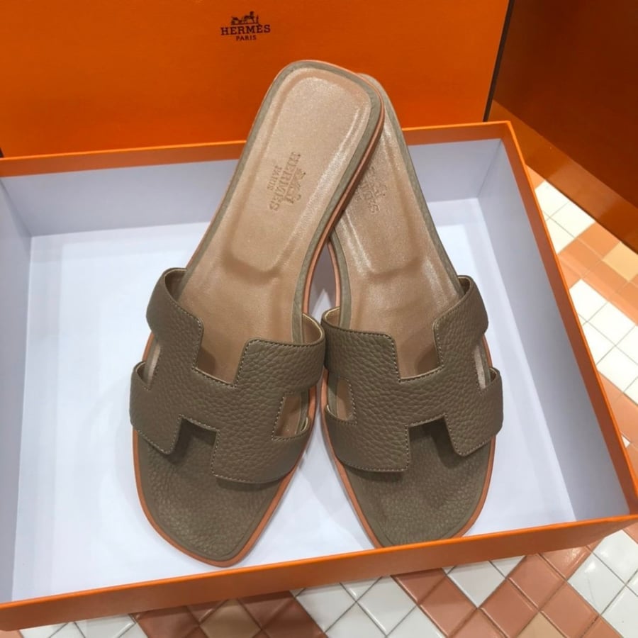 HERMES WOMEN SANDEL BROWN