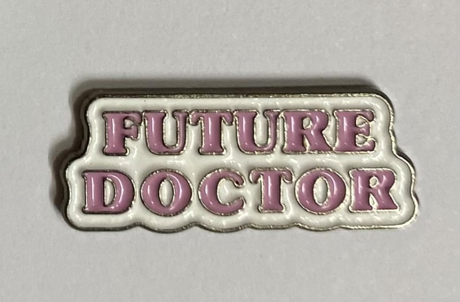 Metal sticker future doctor