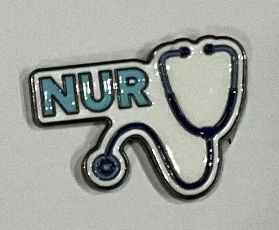 Metallic nursing sticker