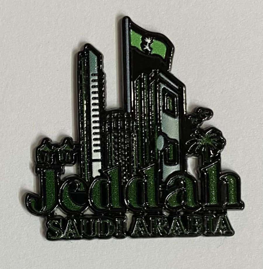 Metal sticker Jeddah