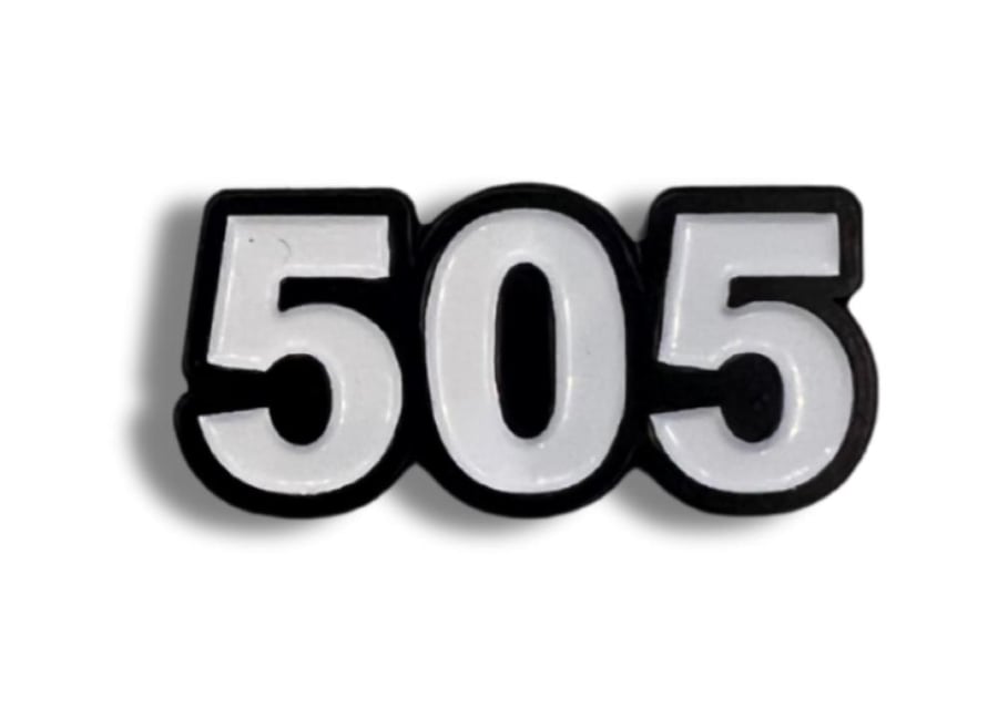ستيكر معدني رمز 505